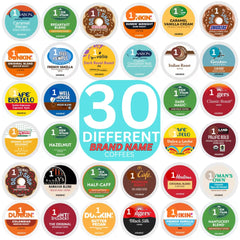 KUPIX front box showing 30 unique pods for easy selection and variety