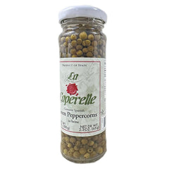 La Caperelle peppercorns in creamy sauce adding bright pepper flavor