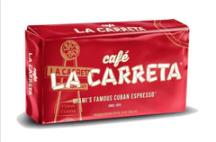 La Carreta close-up of fine espresso-ground coffee texture for consistent extraction