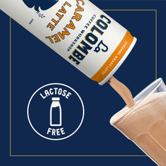 La Colombe close-up of frothy draft foam top, silky texture and appealing head