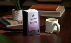 French press brewed La Colombe Monaco illustrating full-bodied texture and richness