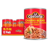 La Costeña front can view showing label and ready-to-serve benefit