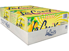 La Croix Limoncello front pack showing cans and label for citrus refreshment