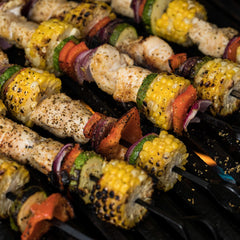 La Grille seasoning granules close-up revealing texture and spice blend for visual seasoning quality