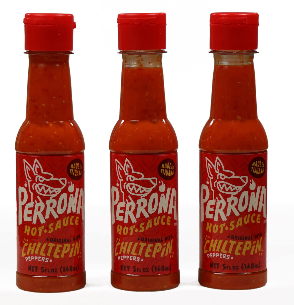 La Perrona front label bottle showing branding and spicy red appeal