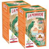 La Perruche front packaging showing twin 750g boxes and brand clarity for storage