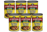 La Preferida front can pack showing organic label and convenience