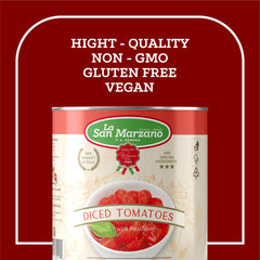 La San Marzano crushed tomato texture close-up showing smooth sauce-ready consistency