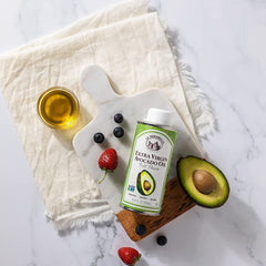 La Tourangelle oil drizzled over salad showing culinary use benefit: elevates salads