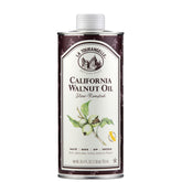 La Tourangelle front bottle shot showing rich roasted walnut oil for gourmet flavor