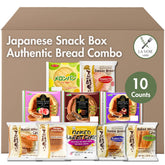 LA VOIE FOODS front packaging of 10-piece Japanese bakery box showing assorted pastries and branding