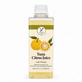 LA VOIE FOODS bottle front view showing yuzu juice for fresh citrus flavor