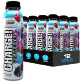 Labrada CHARGE RTD front can showing tart berry candy flavor and branding for quick grab-and-go energy