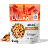 LADERA front packaging 2 lb bag showing label and low sugar benefit