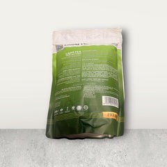 LADOPHAR pouch next to a teaspoon and teabags showing pack size and convenient quantity