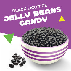 LAETAFOOD poured beans in a glass bowl creating an elegant monochrome display