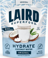 Laird Superfood HYDRATE front packaging showing natural coconut hydration benefits