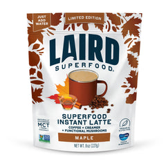 Laird Superfood bag front view showing product name and benefits for quick recognition