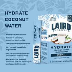 Laird Superfood mixing in bottle demonstrating fast blending and ready-to-drink convenience