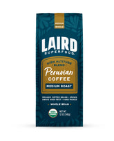 Laird Superfood front packaging showing brand and roast, highlighting organic quality