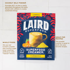 Laird Superfood spoonful of powder texture demonstrating smooth dissolution
