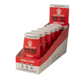 Lakanto bottle front packaging showing label and 6-pack convenience benefit