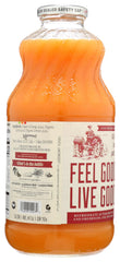 Lakewood closeup pour into glass highlighting smooth texture and refreshing benefit