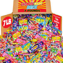 Lalees front packaging showing 7 lb assortment and easy sharing