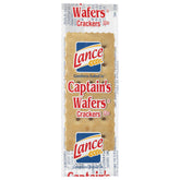 Lance Captain Wafers front packaging showing brand and servings, ideal for quick service