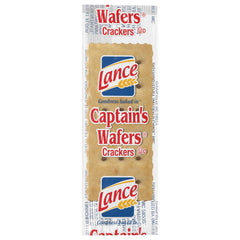 Lance Captain Wafers front packaging showing brand and servings, ideal for quick service