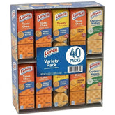 Lance front packaging showing 40-count for easy pantry stocking