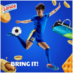 Lance individually wrapped sandwich crackers, convenient grab-and-go snack