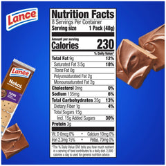 Lance Nekot open pack revealing cookie and quick snack appeal