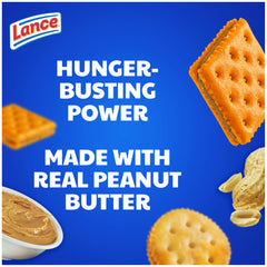 Lance close-up of peanut butter center, showing creamy texture and taste
