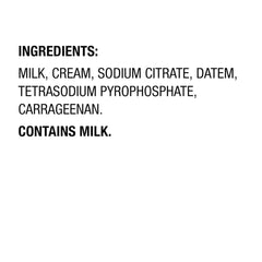 Land O Lakes creamer held in hand to show single-serve size and portability