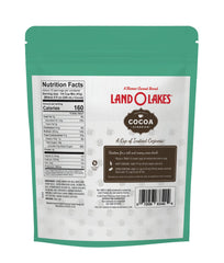 Land O Lakes close-up of mint cocoa powder texture highlighting smooth, mixable formula
