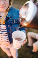 Land O Lakes prepared hot mint cocoa in mug delivering creamy warmth and comfort