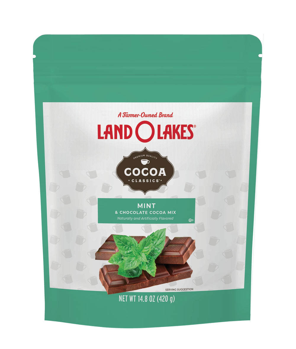 Land O Lakes front pouch showing product name and 14.8 oz size for confident purchase
