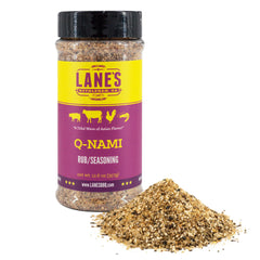 Lane's Q-Nami front label showing product identity and benefits