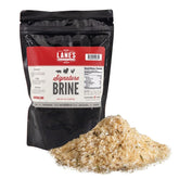 Lane's front packaging showing 20oz brine bag and label, clear product identity and convenience