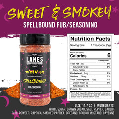 Lane's sprinkled on grilled chicken wings demonstrating quick flavor boost