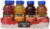Langers front packaging showing all three tropical flavors and easy grab convenience
