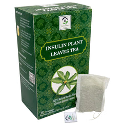 Lanka Flavors tea bag close-up showing leaf texture and natural quality benefit