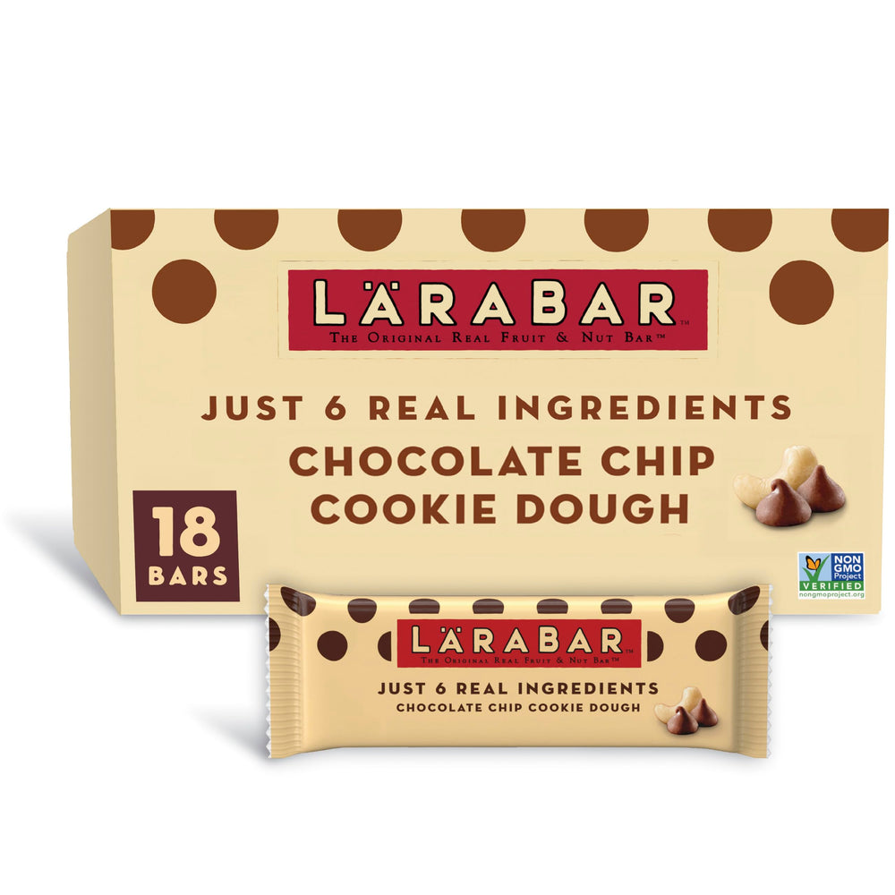 LÄRABAR front box showing 18-count package and convenience