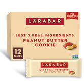 LÄRABAR front packaging showing box of 12 bars, convenient snack option