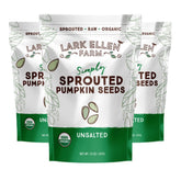 Lark Ellen Farm front package showing 14 oz 3-pack and organic label for clear choice