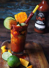 LAVA ancho chile peppers close-up highlighting smoky heat contribution