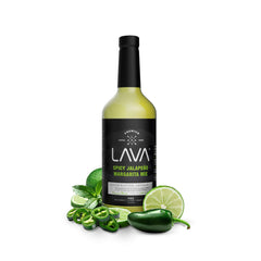 LAVA margarita on ice showcasing refreshing spicy, balanced taste