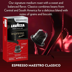 Lavazza aluminum capsule close-up highlighting freshness and consistent extraction