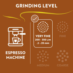 Lavazza bag opened with visible beans showing freshness and bean quality